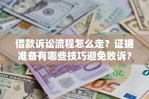 济南借款诉讼流程怎么走？证据准备有哪些技巧避免败诉？