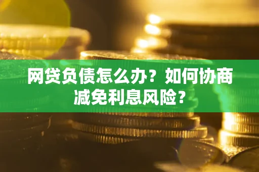 济南网贷负债怎么办？如何协商减免利息风险？