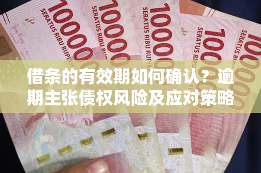 济南借条的有效期如何确认？逾期主张债权风险及应对策略？