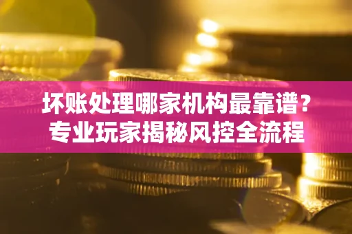 济南坏账处理哪家机构最靠谱？专业玩家揭秘风控全流程