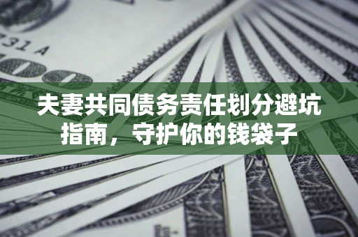 济南夫妻共同债务责任划分避坑指南，守护你的钱袋子