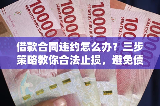 济南借款合同违约怎么办？三步策略教你合法止损，避免债务危机升级